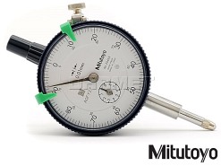 Czujnik zegarowy analogowy z tylnym uchwytem 10/0,01MM - Mitutoyo 2046S
