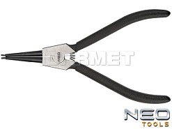Szczypce do pierścieni osadczych zewnętrznych, proste, długość: 140MM - NEO TOOLS (01-031)