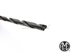 Wiertło płytkowe długie z chwytem stożkowym Morse'a 2, kanałki wiórowe śrubowe - AMEC (26000H-002M)