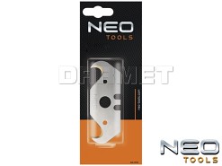 Ostrza hakowe wymienne z pokryciem tytanowym - 0,5MM - 5 sztuk - NEO TOOLS (64-620)