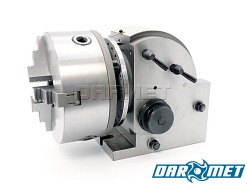 Podzielnica uniwersalna do frezarki z uchwytem tokarskim 200 mm - DARMET (DM-2732)