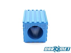 Stojak na narzędzia z chwytem walcowym | 32 mm | kolor niebieski (2057)