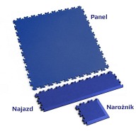 Podłoga Fortelock Industry 2020 - wzór skóra (Skin Blue)