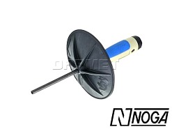 Hak 500 mm z osłoną dłoni i łopatką do ściągania wiórów - NOGA (SP2740)