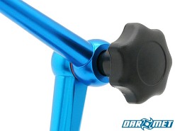 Statyw magnetyczny przegubowy z zaciskiem mechanicznym do czujnika zegarowego - Darmet (104)