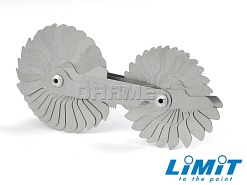 Sprawdzian grzebieniowy do gwintów 60° | 54 ostrza - Limit 25801200