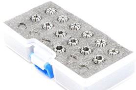 Zestaw tulejek zaciskowych ER11 | 13 sztuk | 1 - 7 mm | chwyt walcowy - DARMET