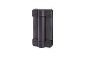 Zawias 70 x 60 mm, 4 otwory pod śruby M6, czarny | ELESA+GANTER CFMW.70-SH-6