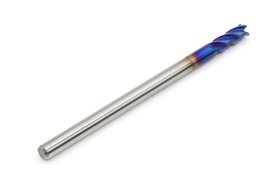 Frez 3 mm, 4-ostrzowy, BLUE, uniwersalny do 65 HRC, pełnowęglikowy VHM - DARMET 40308503B