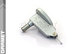Czujnik diatest dźwigniowy | Pulpitas uchylny zegarowy poziomy | zakres 0 - 0,8 mm - DARMET 560-011