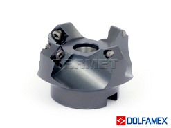 Frez składany nasadzany 50 mm czołowy | 4-ostrzowy - 220.139 - 050 - DOLFAMEX