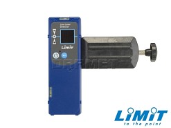 Odbiornik/sensor laserowy z mocowaniem do łaty do lasera krzyżowego wielopromieniowego; 35 m- Limit (17862-0209)