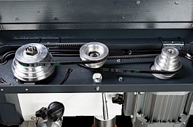 Wiertarka stołowa kolumnowa DQ 22 z napędem pasowym | 550 W | 230V  -  OPTIMUM 3191044