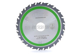 Tarcza do pilarek tarczowych z węglikiem wolframu, 165 x 30 mm Z24 Silent TCT BS - LUNA (27760-0508)