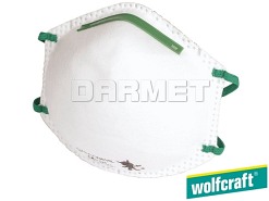 Maski ochronne z filtrem FFP1, zgodnie z DIN EN 149:2001+A1:2009 - 3 sztuki - WOLFCRAFT (WF4831000)