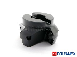 Frez składany nasadzany 63 mm czołowy | 4-ostrzowy - 220.27 - 063 - DOLFAMEX