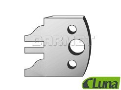 Noże profilowe do głowic, profil 97, wysokość robocza 40 mm, grubość 4 mm - LUNA (20501-3907)