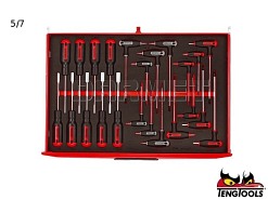 Zestaw narzędzi TCNNE09C - 280 elementów - TENGTOOLS (16680-0102)