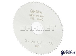Frez tarczowo-piłkowy HSS 50 x 13 x 0,40 mm / 100z A 5 GLOBUS (FP110-0050-0010)
