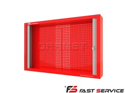 Gablota pionowa narzędziowa zamykana roletą żaluzją 100x155cm - FAST SERVICE (GB157)