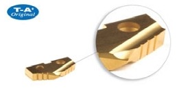 Płytki T-A 15,88mm, HSS Super Cobalt TW structural steel inserts, pokrycie TiAlN, 2 sztuki - AMEC (150A-0020-TW)