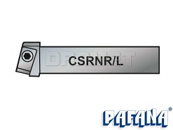 Nóż tokarski składany do ceramicznych płytek wieloostrzowych do toczenia zewnętrznego: CSRNR-2525-M12L - PAFANA