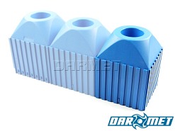 Stojak na oprawki narzędziowe SK30 | ISO30 ; DIN30 ; BT30 | kolor niebieski 2041