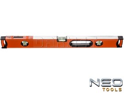 Poziomica aluminiowa z funkcją MIRROR VIEW, długość 60CM - NEO TOOLS (71-072)