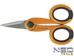 Nożyce do kabli i izolacji, długość: 140MM, długość ostrza: 45MM - NEO TOOLS (01-511)