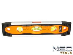 Poziomica Torpedo z magnetyczną podstawą | długość 23 cm - NEO TOOLS (71-000)