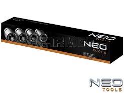 Zestaw nasadek udarowych sześciokątnych 3/4" - 8 sztuk - NEO TOOLS (12-115)