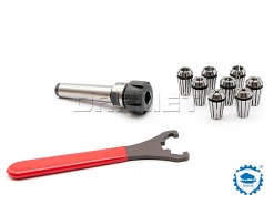 Oprawka zaciskowa do tulejek ER16 x 8 szt. - Morse MK2 - komplet | Typ 7711 - ZM KOLNO 0642-177-112-004