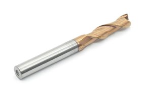 Frez 2-ostrzowy 10 mm | uniwersalny do 55 HRC | Gold | pełnowęglikowy VHM - DARMET 2103010010G