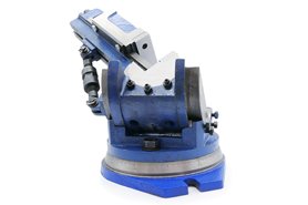 Imadło maszynowe pochylne kołyskowe 3-osiowe 105 mm - FZU 105/105