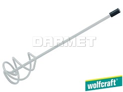 Mieszadło do kleju i zapraw, średnica: 85 mm, długość: 400 mm - WOLFCRAFT WF1708000
