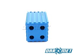 Stojak na narzędzia z chwytem walcowym | 10 mm | kolor niebieski (2005)