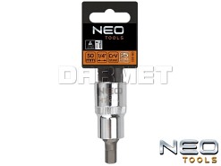 Nasadka z końcówką sześciokątną 1/2", H17 x 55MM - NEO TOOLS (08-777)