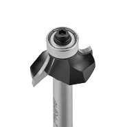 Frez do drewna zaokrąglający  R=4 CNC PREMIUM | Z łożyskiem dolnym | Śr. robocza 20,6 mm | Dł. robocza 8 mm - GLOBUS (FT910-2008-0001)