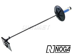 Hak 500 mm z osłoną dłoni i łopatką do ściągania wiórów - NOGA (SP2740)
