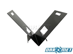 Stojak kosz na drewno kominkowe | profil: V | blacha 2,5 mm - DARMET