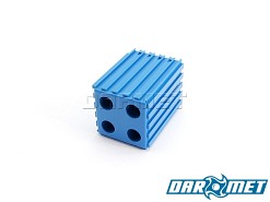 Stojak na oprawki ze stożkiem Morse MK1 kolor niebieski (2305) 50x50mm