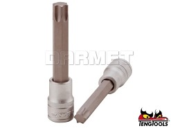 Nasadka długa 1/2" do gniazd wewnętrznych TORX, M122227T-C - TX27 x 100MM - TENGTOOLS (11744-0305)