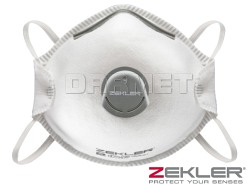Półmaska ochronna 1302V z filtrem FFP2, zgodnie z EN 149:2001+A1:2009 - 3 sztuki - ZEKLER (380680140)