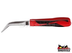 Szczypce płaskie z cięciem bocznym odgięte MB463-8T, długość: 200MM, zakres cięcia do: 2,8MM - TENGTOOLS (10979-0105)