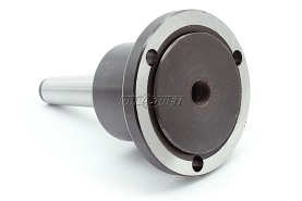 Uchwyt tokarski samocentrujący, żeliwny, 3 - szczękowy | 100 mm | chwyt Morse MK3 łożyskowany (DM-MW3-D100)