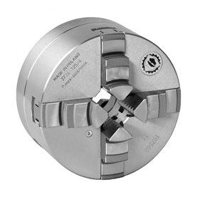 Uchwyt tokarski samocentrujący spiralny | 125 mm | 3734-125-4 | 4-szczękowy - BISON-BIAL 353734220300