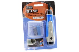 Zestaw 10 ostrzy + gratownik N TELE SET - NOGA (NG8300)