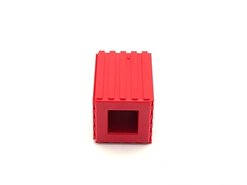 Stojak na noże tokarskie plastikowy |  25 mm x 25 mm | kolor czerwony (2311)