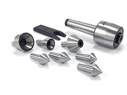 Kieł tokarski obrotowy, uniwersalny z końcówkami wymiennymi - Morse MK2 (DM432)