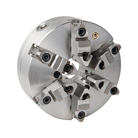 Uchwyt tokarski samocentrujący spiralny, stalowy, 6 - szczękowy: 250 MM (DIN 6350) - BISON BIAL (3807-250)